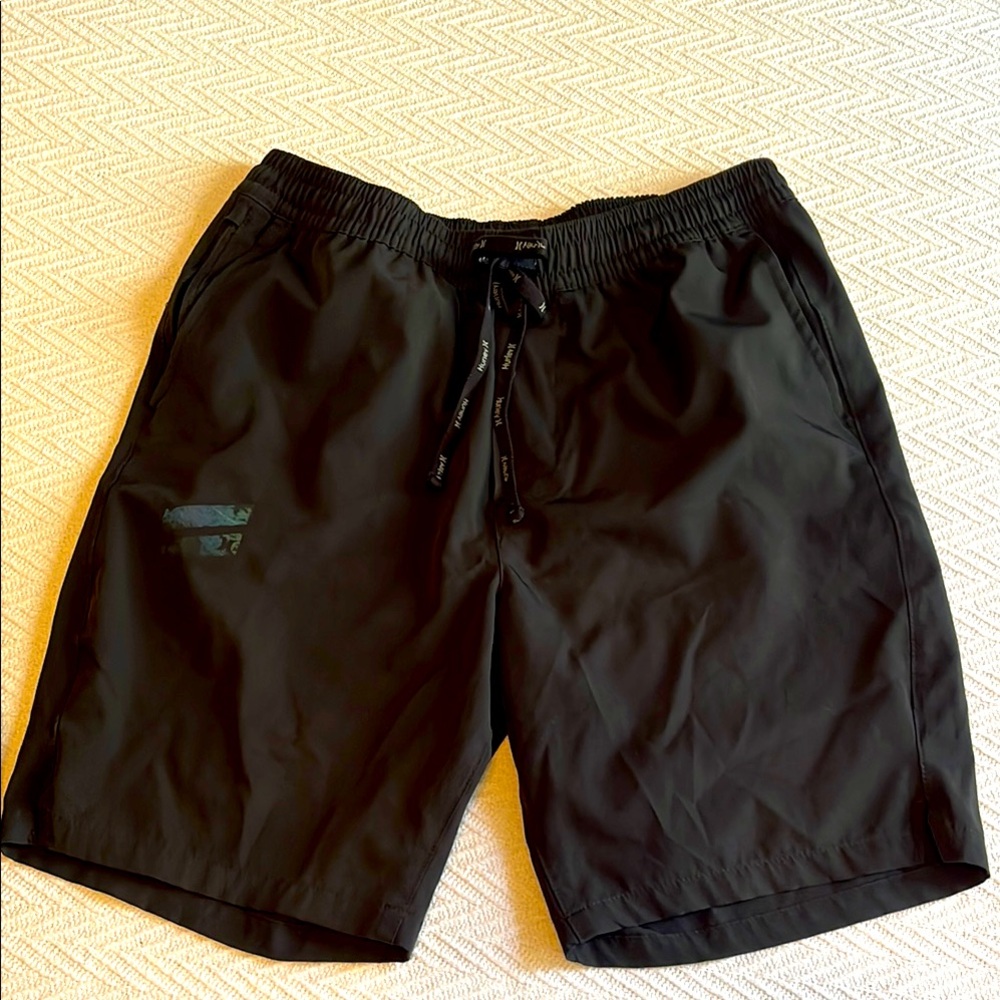 Men's Hurley Size Small Black Athletic/Swim Shorts